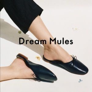 Mansur Gavriel Dream Ballerina Mule - Black
